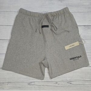 Essentials Fear of God Men's Sweatshorts Dark Oatmeal/Black Size XL NWT